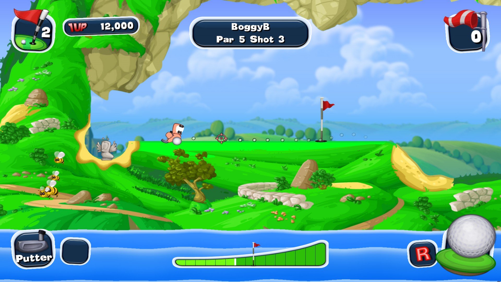 Worms Crazy Golf image