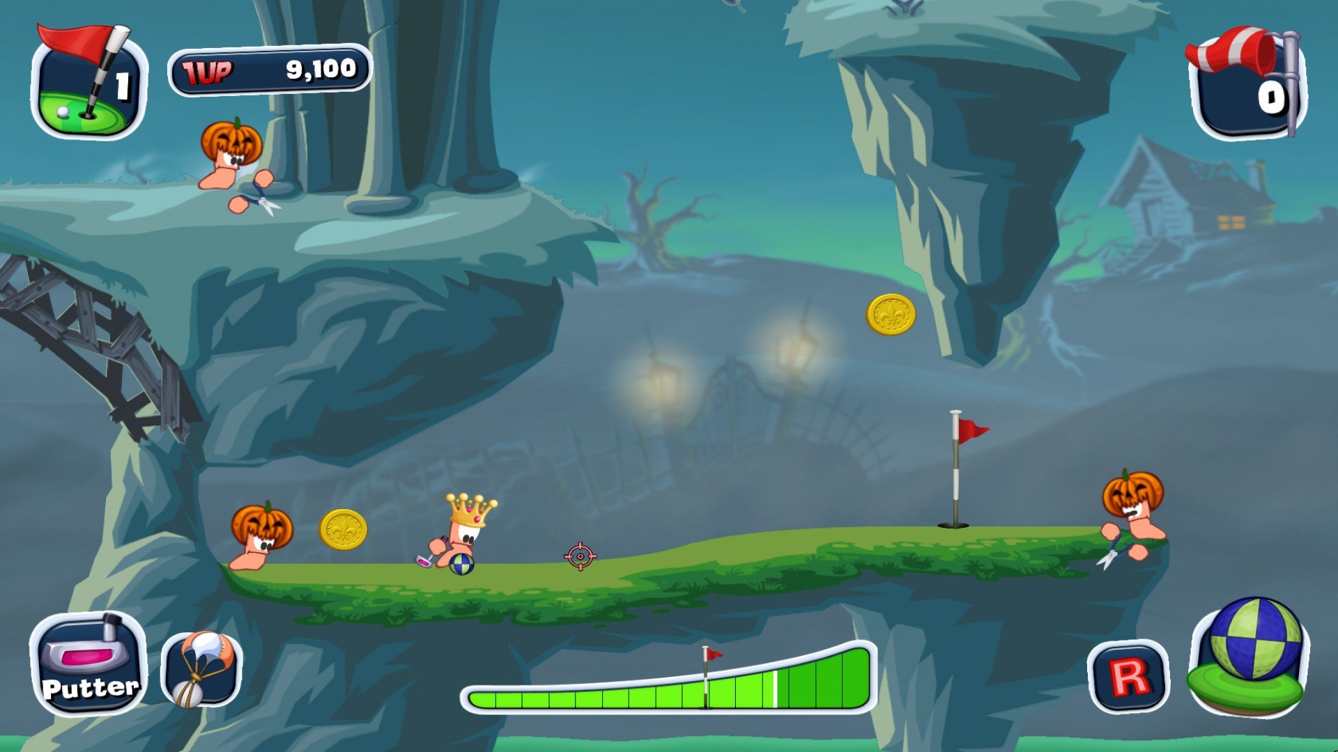 Worms Crazy Golf image