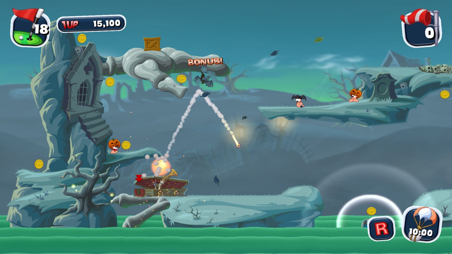 Worms Crazy Golf image