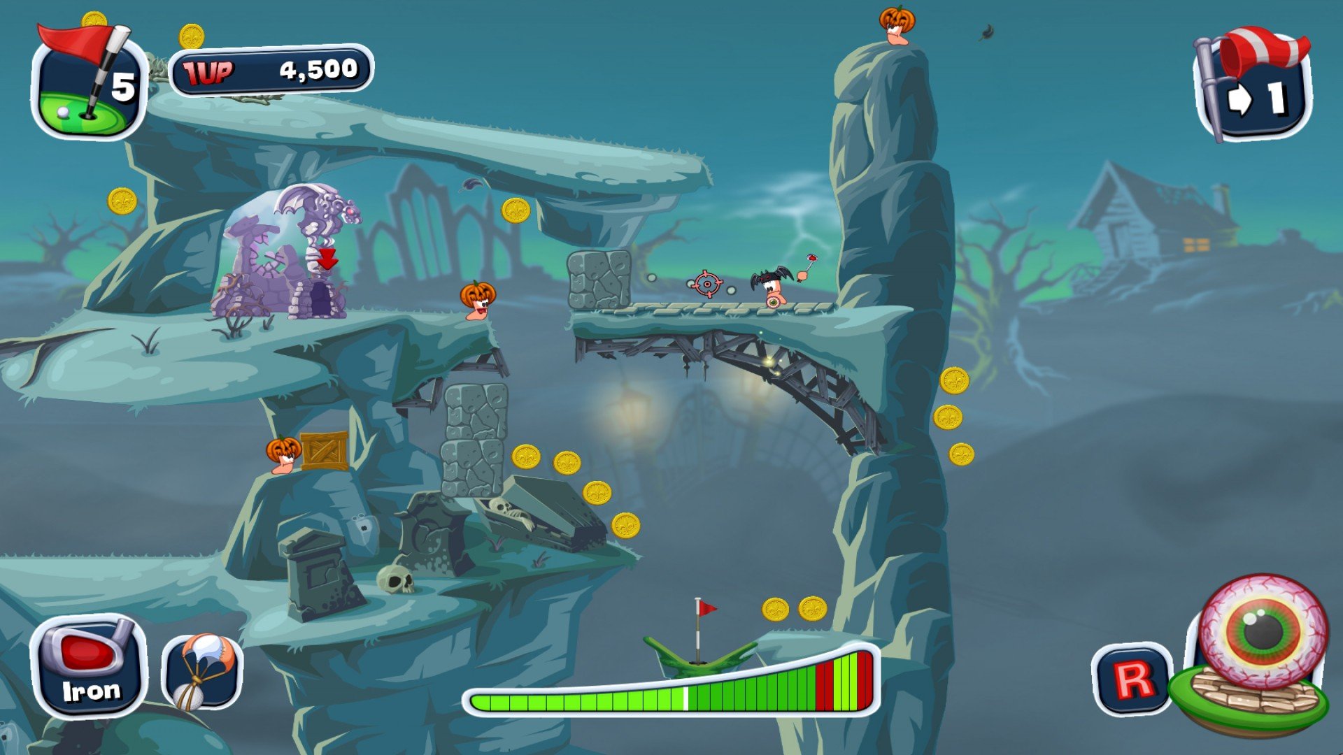 Worms Crazy Golf image