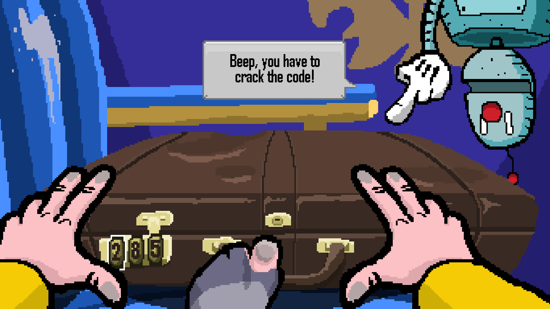 Detective Case and Clown Bot in: The Express Killer + Bonus image