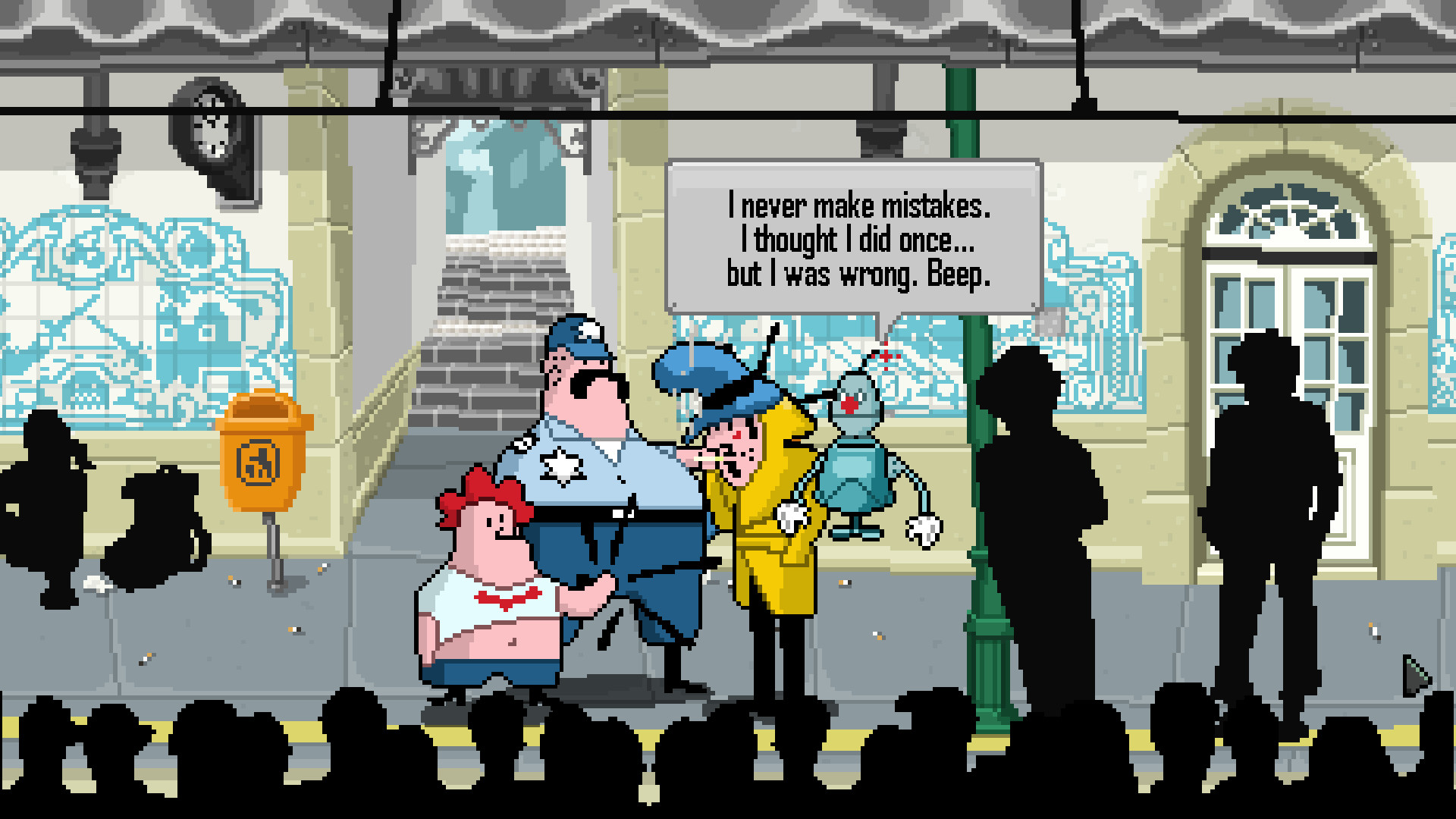 Detective Case and Clown Bot in: The Express Killer + Bonus image