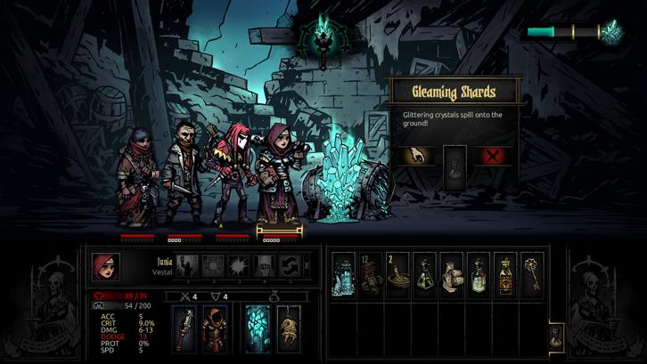 Darkest Dungeon: The Color of Madness Steam Key screenshot from the video game thumbnail 5