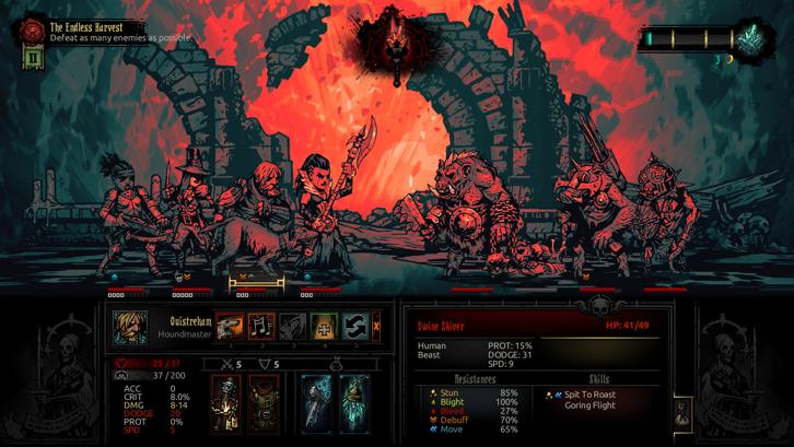 Darkest Dungeon: The Color of Madness Steam Key screenshot from the video game thumbnail 7
