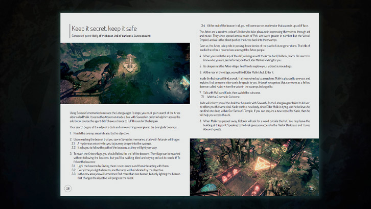 Seven: Enhanced Edition - Artbook, Guidebook and Map image