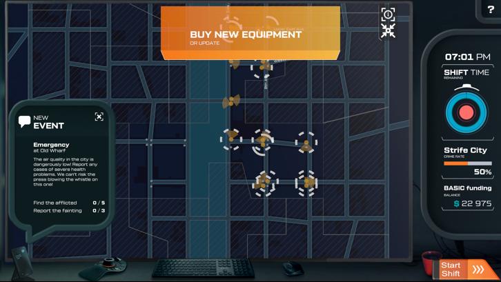 City Eye Steam Key screenshot from the video game thumbnail 6