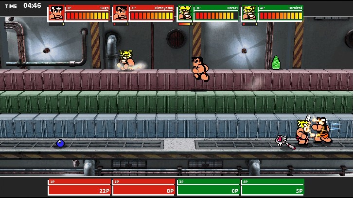 River City Melee Mach!! Steam Key screenshot from the video game thumbnail 2