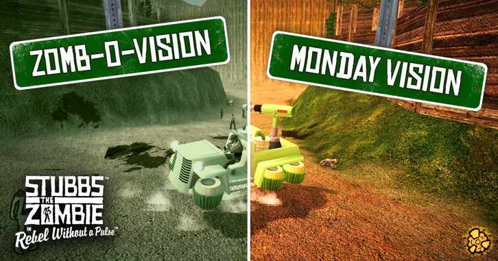 Stubbs the Zombie in Rebel Without a Pulse image