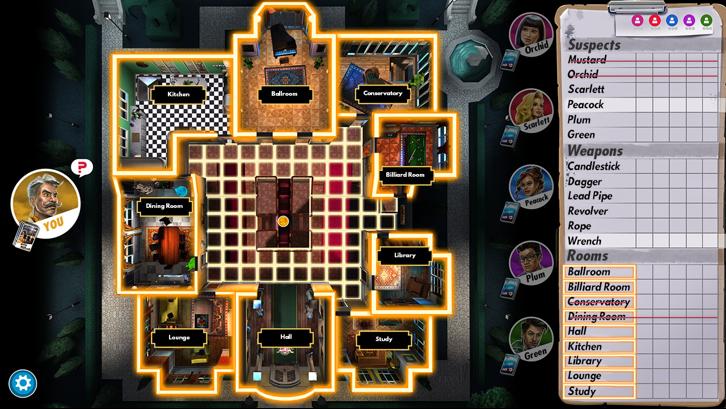Clue/Cluedo: Classic Edition Steam Key screenshot from the video game thumbnail 3