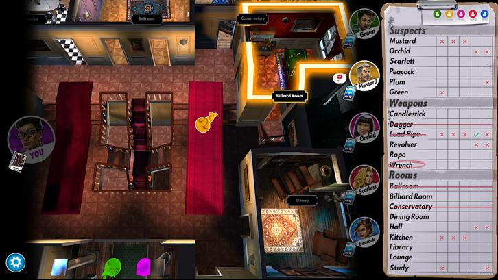 Clue/Cluedo: Classic Edition Steam Key screenshot from the video game thumbnail 6