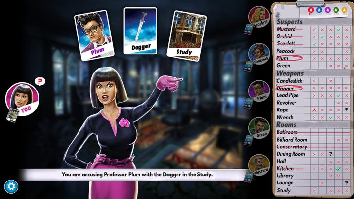 Clue/Cluedo: Classic Edition Steam Key screenshot from the video game thumbnail 7