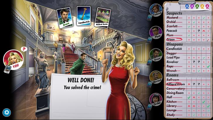 Clue/Cluedo: Classic Edition Steam Key screenshot from the video game thumbnail 8