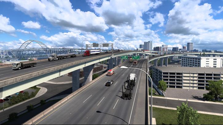 American Truck Simulator - Oregon Steam Key screenshot from the video game thumbnail 2