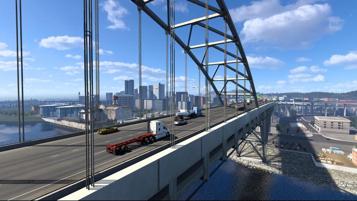 American Truck Simulator - Oregon Steam Key screenshot from the video game thumbnail 3