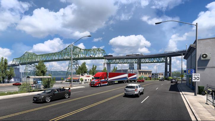 American Truck Simulator - Oregon Steam Key screenshot from the video game thumbnail 9