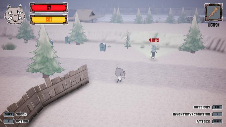 Psycho Wolf Steam Key screenshot from the video game thumbnail 3