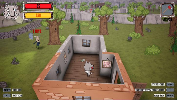 Psycho Wolf Steam Key screenshot from the video game thumbnail 5