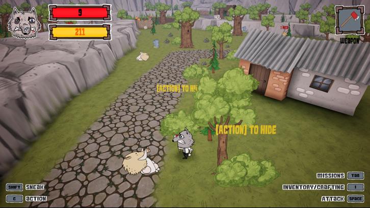 Psycho Wolf Steam Key screenshot from the video game thumbnail 6