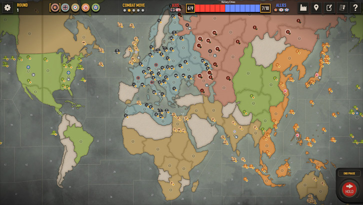 Axis & Allies 1942 Online image