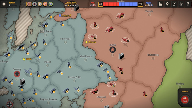 Axis & Allies 1942 Online image