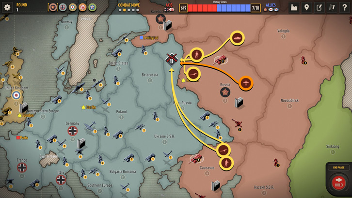 Axis & Allies 1942 Online image