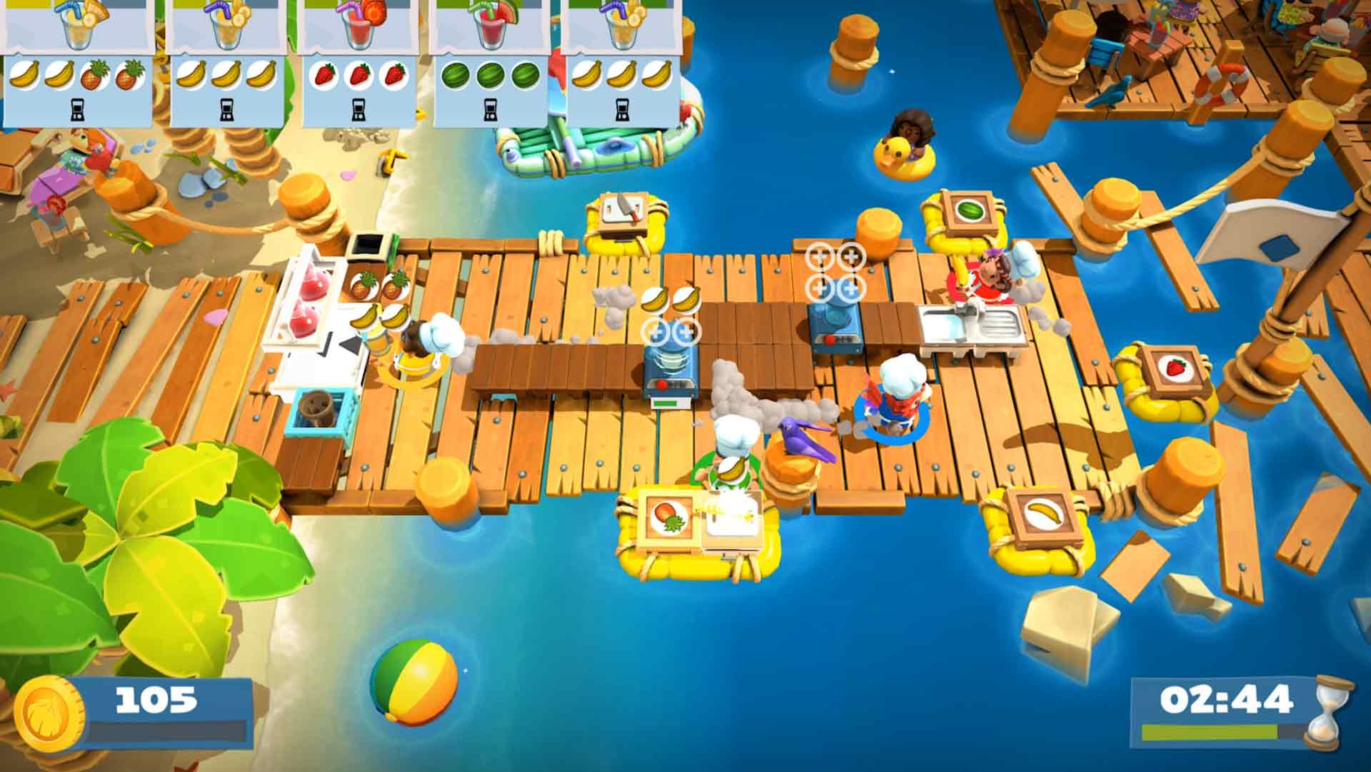 Overcooked! 2 - Surf 'n' Turf image