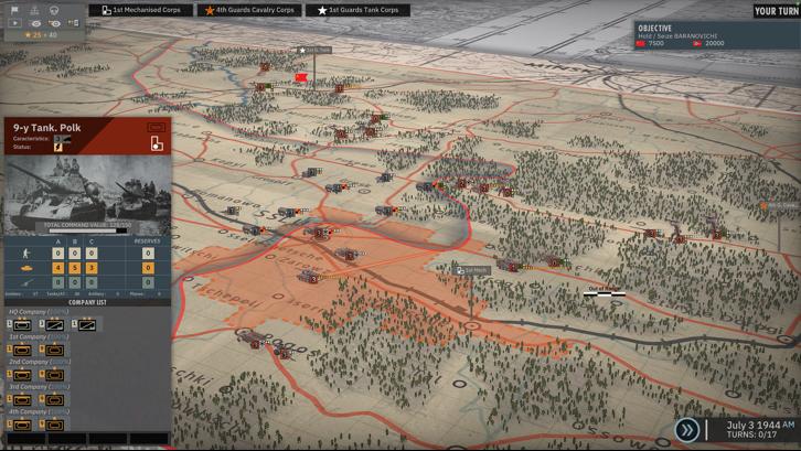 Steel Division 2 Steam Key screenshot from the video game thumbnail 6