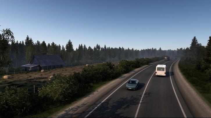 Euro Truck Simulator 2 - Beyond the Baltic Sea Steam Key screenshot from the video game thumbnail 4