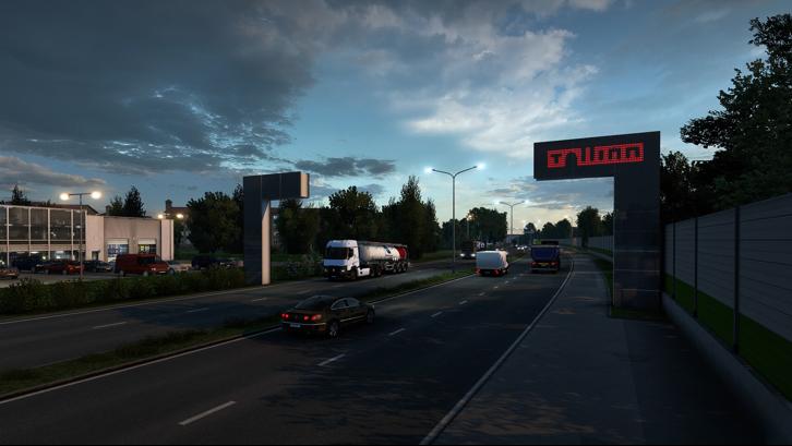 Euro Truck Simulator 2 - Beyond the Baltic Sea Steam Key screenshot from the video game thumbnail 5