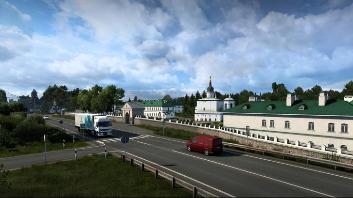 Euro Truck Simulator 2 - Beyond the Baltic Sea Steam Key screenshot from the video game thumbnail 8