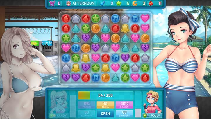 HuniePop 2: Double Date Steam Key screenshot from the video game thumbnail 3