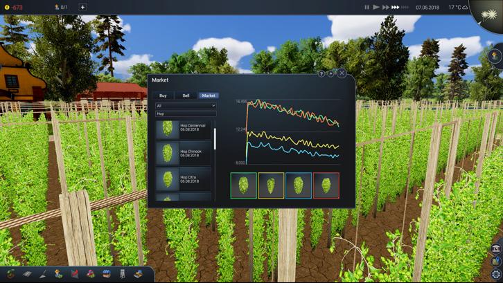 Farm Manager 2018 - Brewing & Winemaking DLC Steam Key screenshot from the video game thumbnail 8