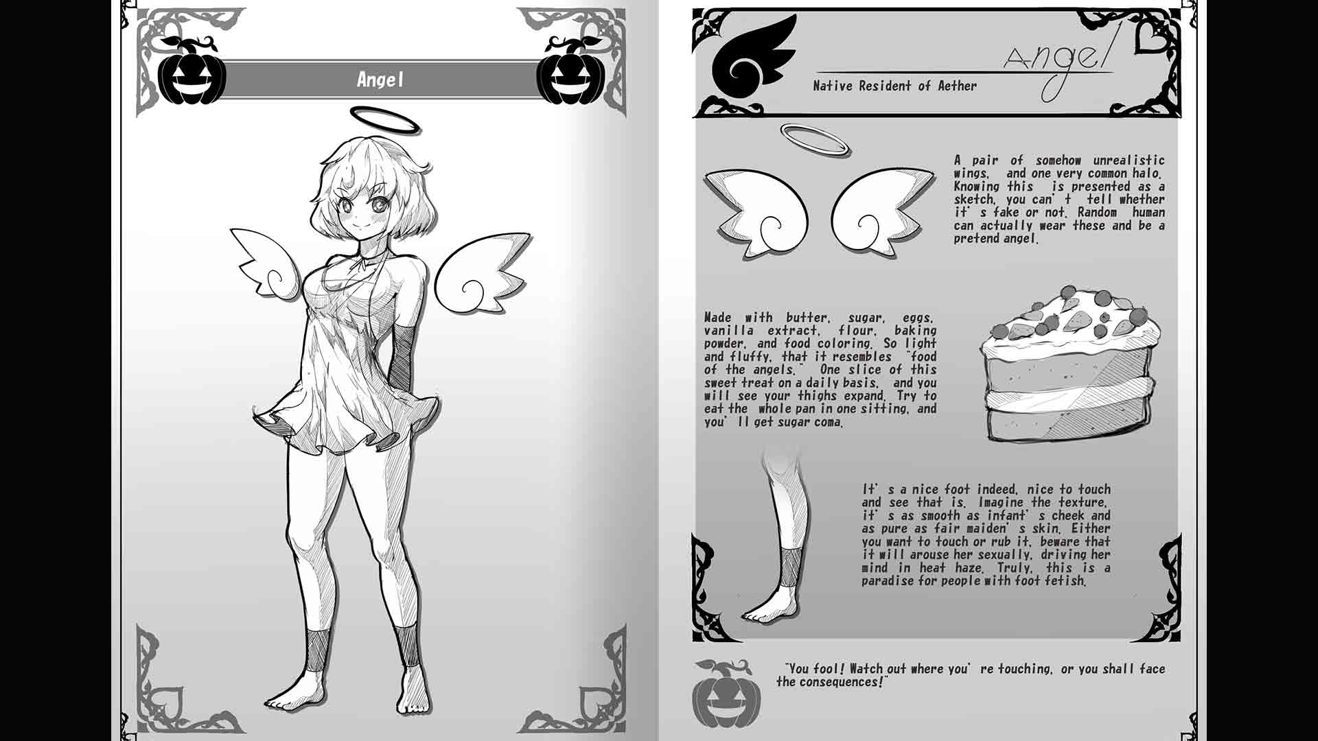 Monster Girl Sketch Vol.02A image