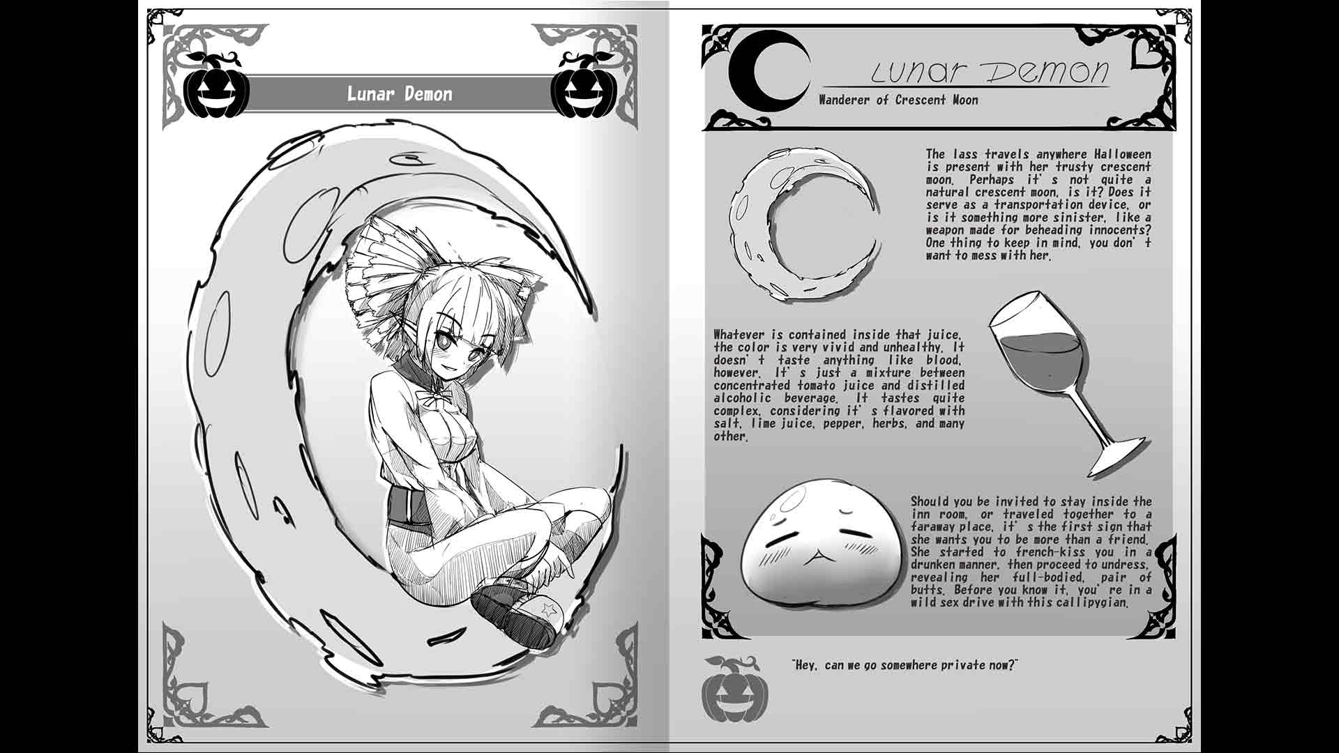 Monster Girl Sketch Vol.02B image