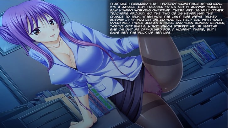 My Childhood Friend is a Slutty School Teacher image