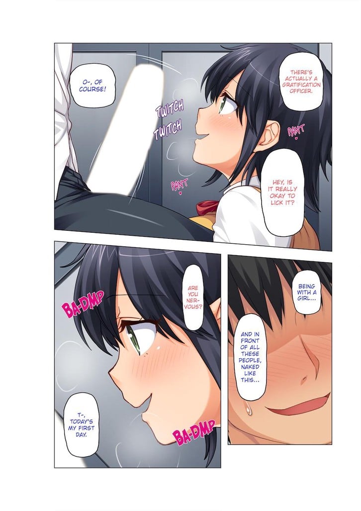 Consoling a Woman in Heat Assigned as the Gratification Officer image