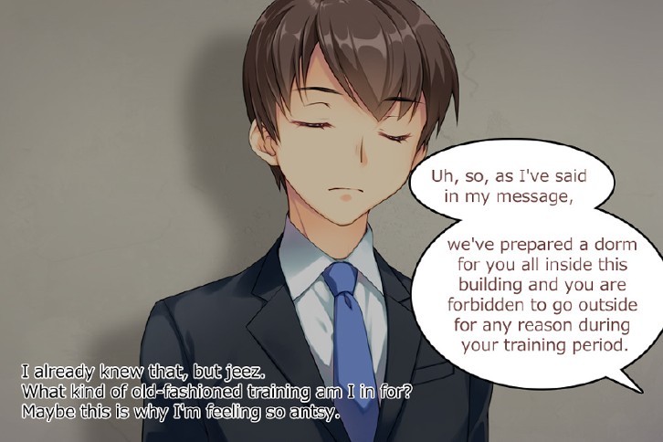 Dangerous new employee training with my futanari senpai! image