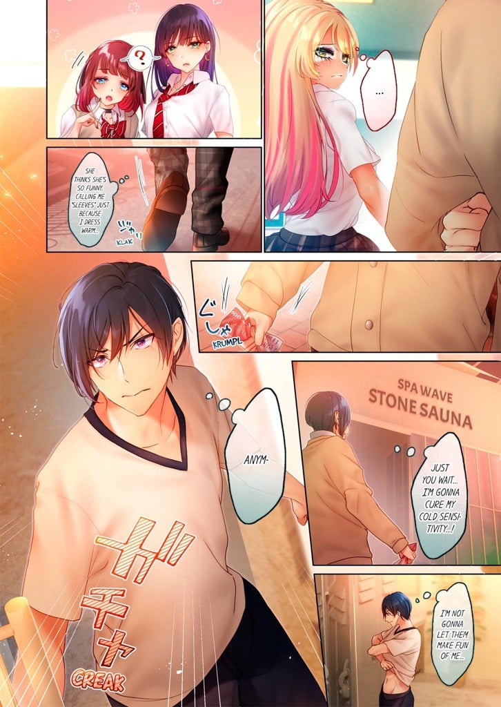 Sex in a Sauna With a No Makeup Gyaru 1 image