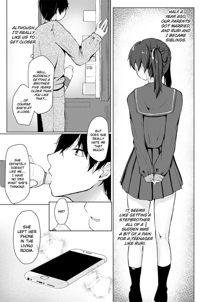 Slipping it inside my little sister image